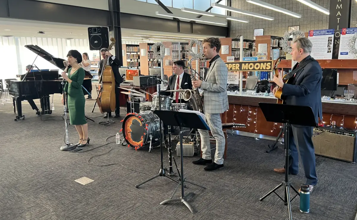 The Pepper Moons at the Westwood Library!