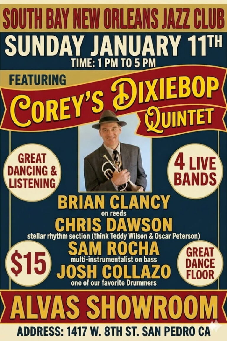 SOUTH BAY NEW ORLEANS JAZZ CLUB