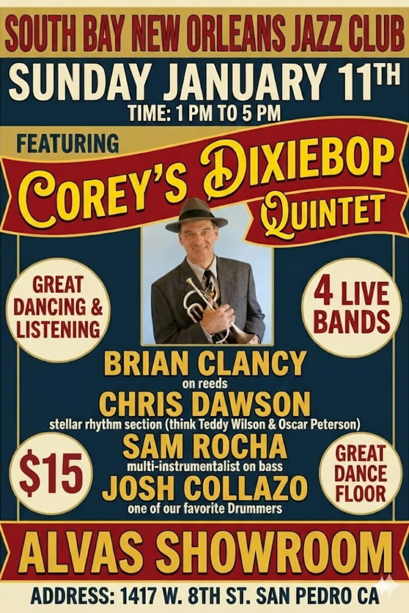 SOUTH BAY NEW ORLEANS JAZZ CLUB