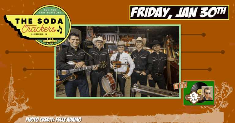WESTERN SWING with THE SODA CRACKERS and DJ DR. NATE