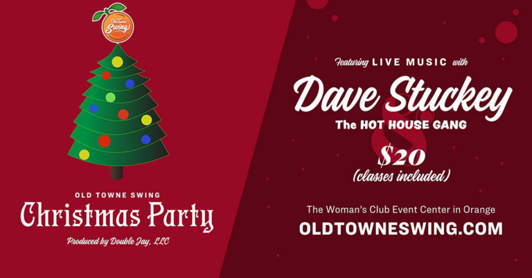 Old Towne Swing Christmas with Dave Stuckey & the Hot House Gang!