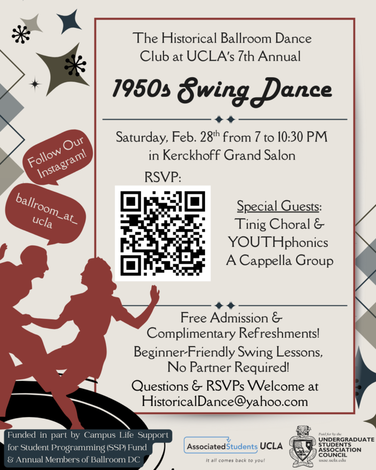 7th Annual 1950s Swing Dance at UCLA