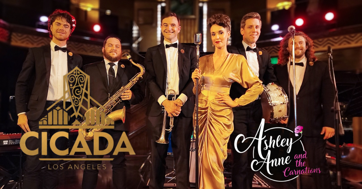 Ashley Anne & The Carnations Return to The Cicada Club!