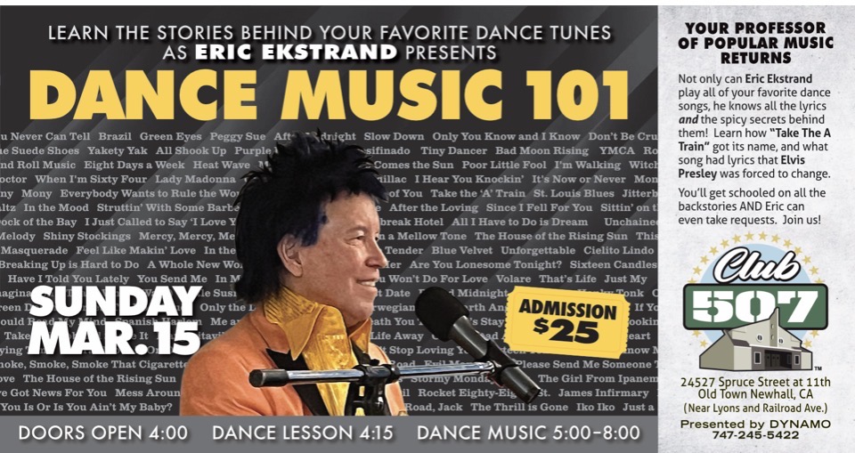 Eric Ekstrand’s One-Man Band Plays All Your Favorite Dance Tunes