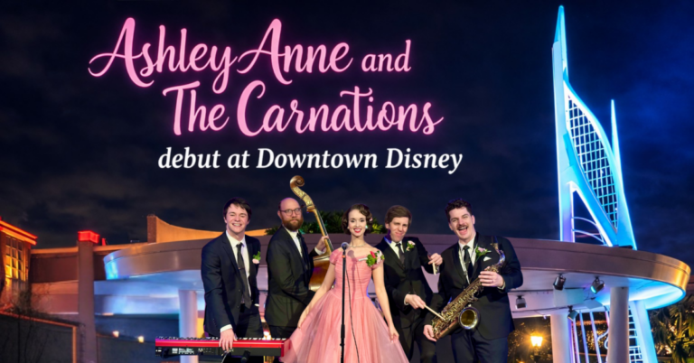 Ashley Anne & The Carnations Debut at Downtown Disney!
