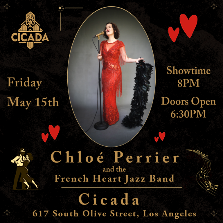 Chloe Perrier & the French Heart Jazz Band!