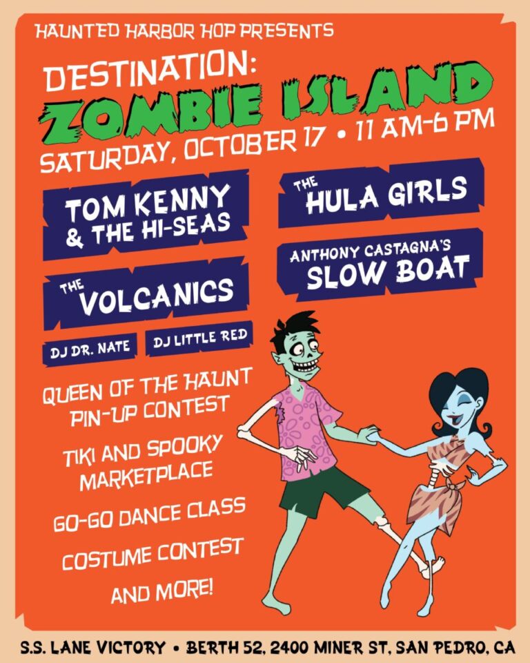 Haunted Harbor Hop Presents Destination: Zombie Island