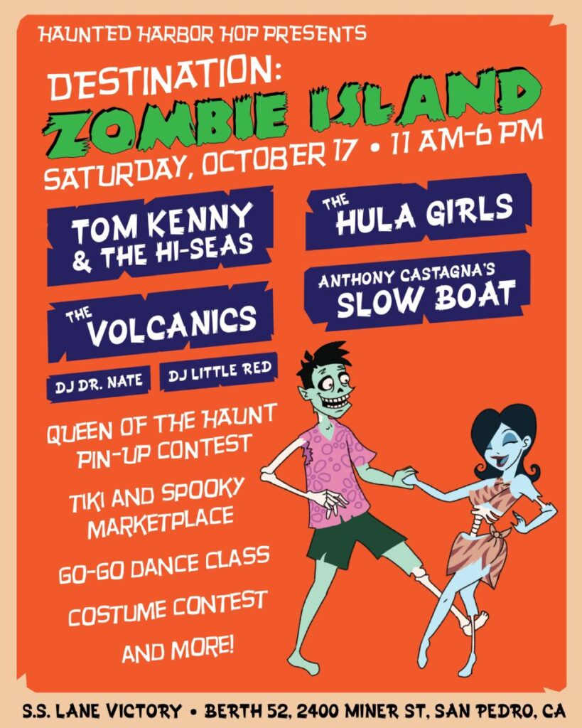 Haunted Harbor Hop Presents Destination: Zombie Island