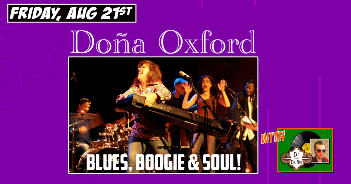 DOÑA OXFORD • MORE SOUL & MORE BLUES NIGHT!