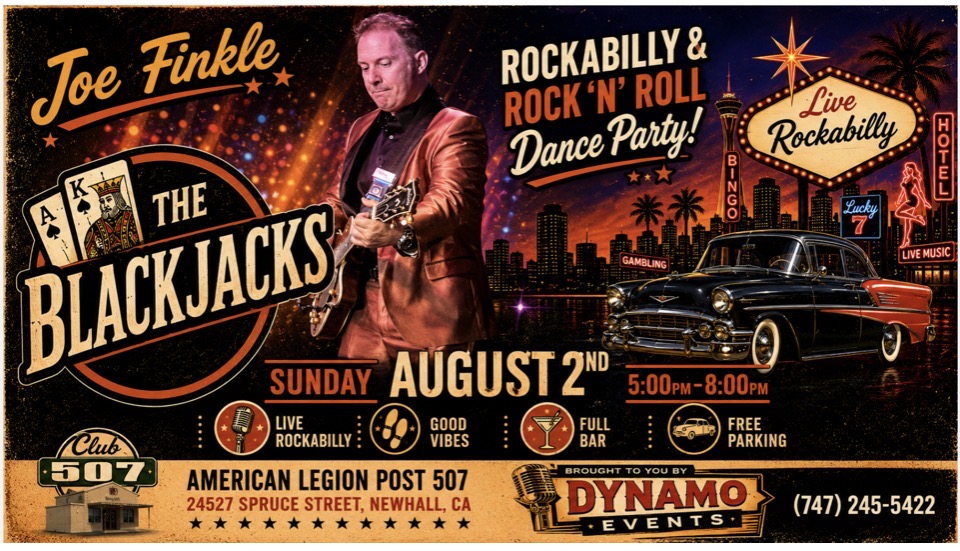 The Blackjacks — Rockabilly Band at CLUB 507