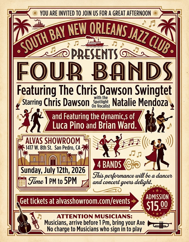 SOUTH BAY NEW ORLEANS JAZZ CLUB